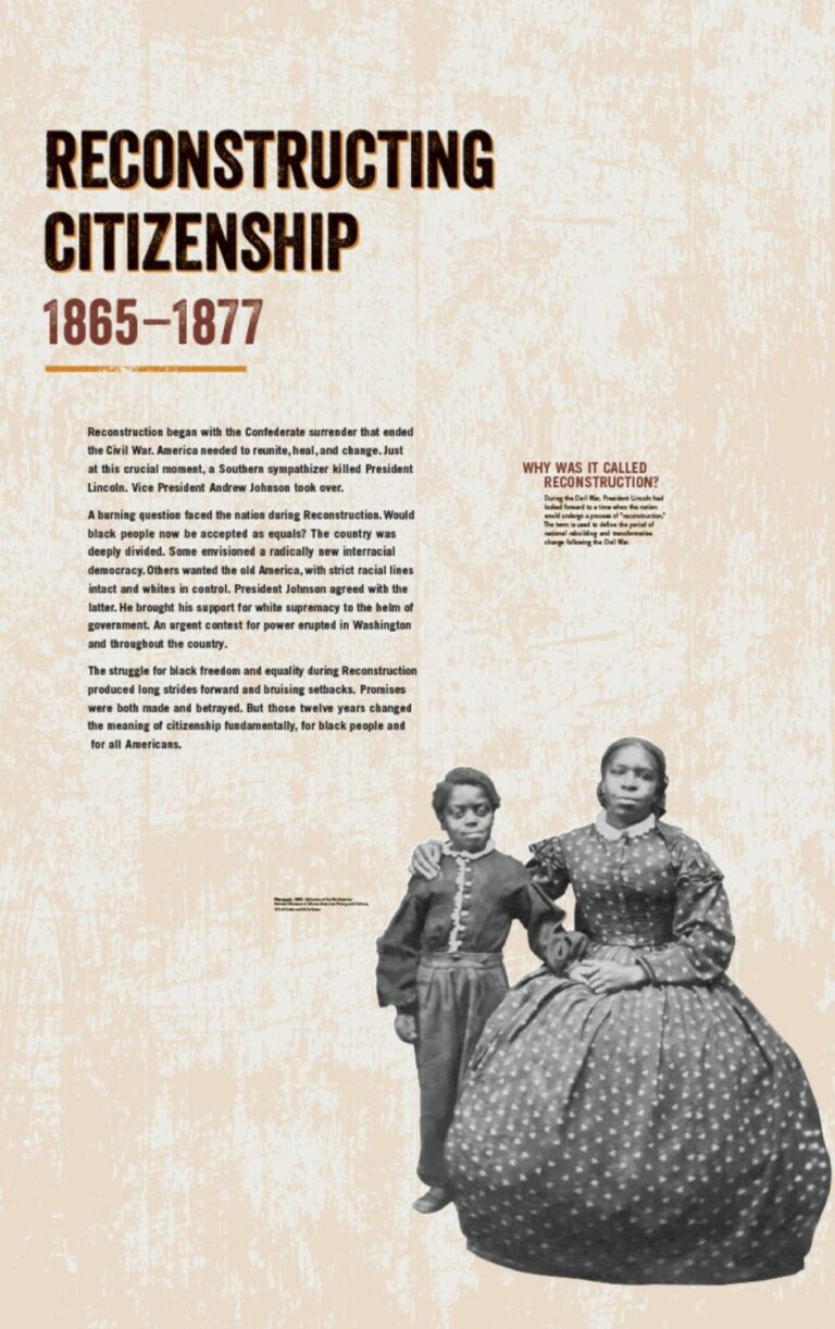 Reconstructing Citizenship, 18651877 Black Citizenship in the Age of